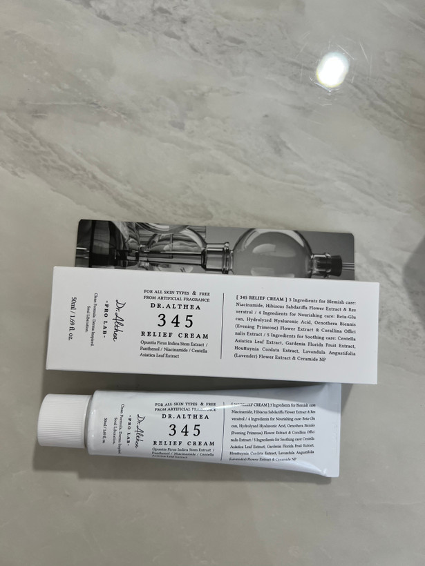 کرم ترمیم کننده ریلایف ۳۴۵ دکتر آلتیا 50ml