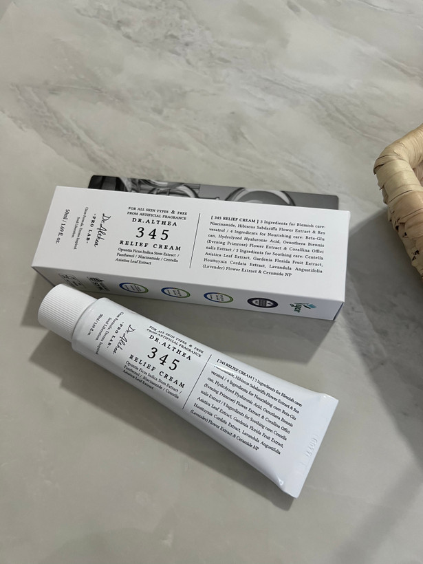 کرم ترمیم کننده ریلایف ۳۴۵ دکتر آلتیا 50ml
